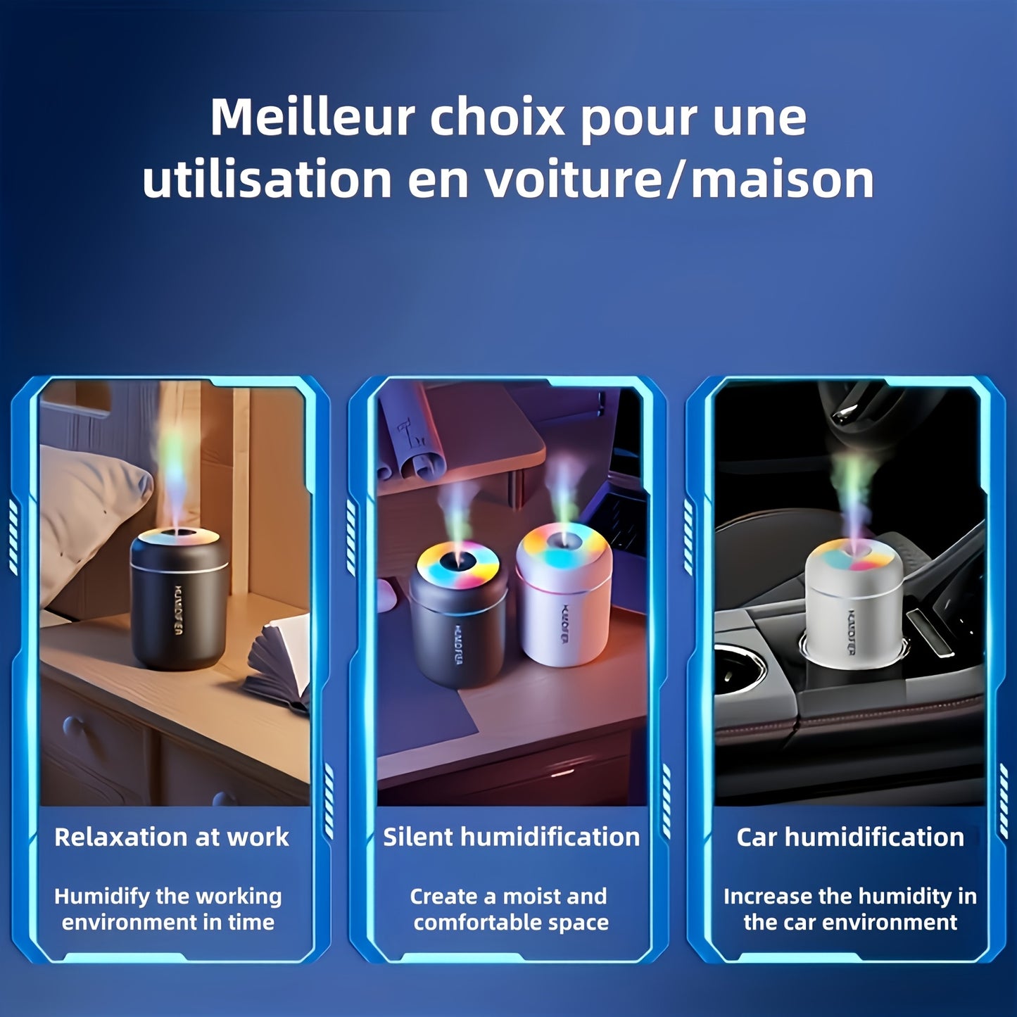 1pc Essential Oil Aromatherapy Mist Diffuser & Humidifier