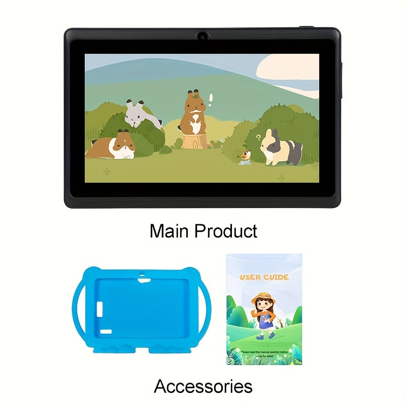 ITMEIPC 7-inch Android 14 Tablet with Protective Case