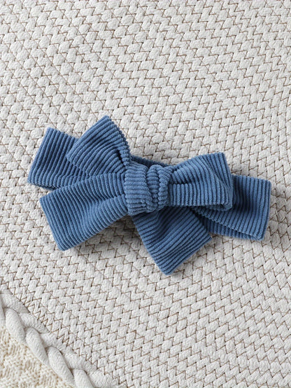 3pcs Set: Long-Sleeve Butterfly Love Print Flutter Hem