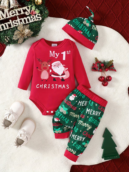 Baby Boy Christmas outfit