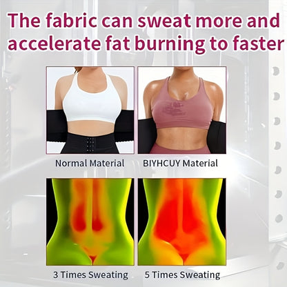 Waist shaping belt, slimming trainer, elastic sports belt, sweat absorbing yoga belt