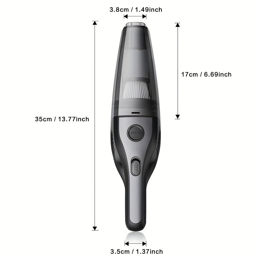 Portable Handheld Vacuum Cleaner for Home and Car Use
