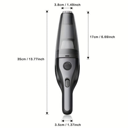 Portable Handheld Vacuum Cleaner for Home and Car Use