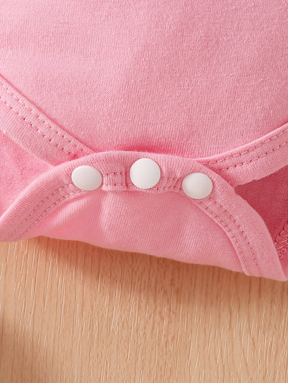 3pcs Layette Set - Short Sleeve Dress