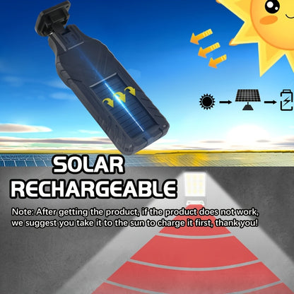 1/2/3/4pcs Outdoor Solar Street Lamp, Solar Rechargeable COB Wall Lamps with Motion Sensor