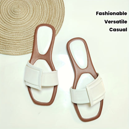 Women'S Slip-On Mules - Slip-Resistant TPR Sole & Cushioned Insole