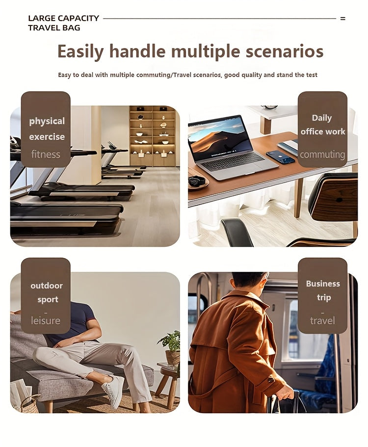 Travel Bag Large Capacity Women'S Gym Duffel