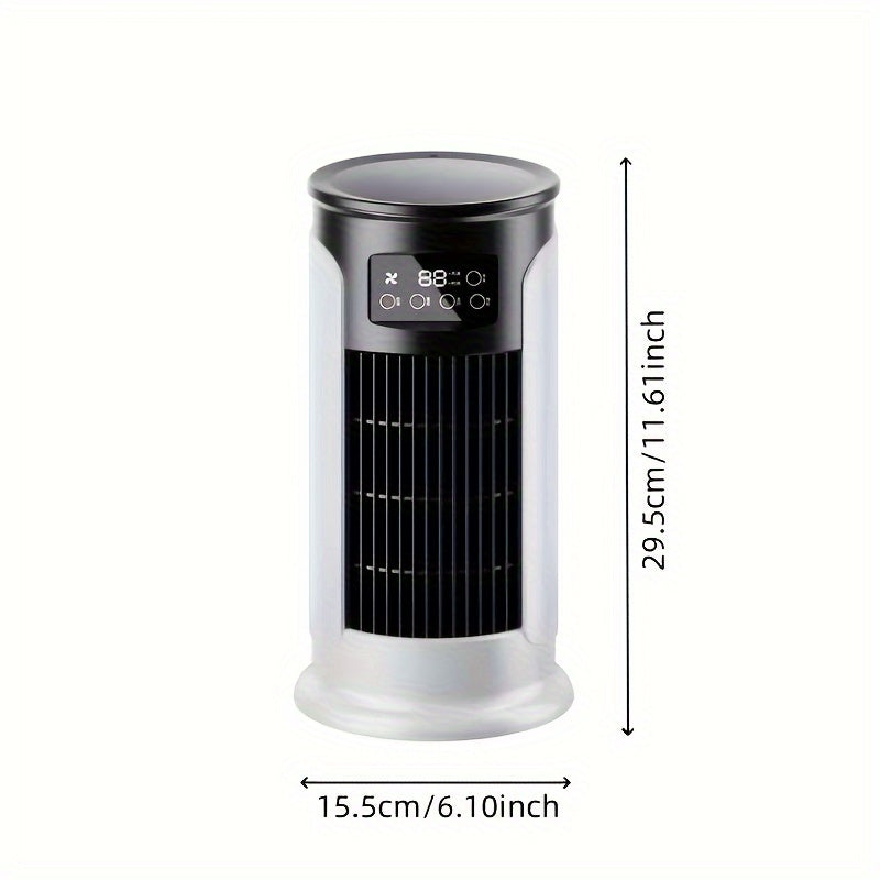 Portable Air Conditioner Humidifier Fan - 3-in-1 Mini Cooling Fan