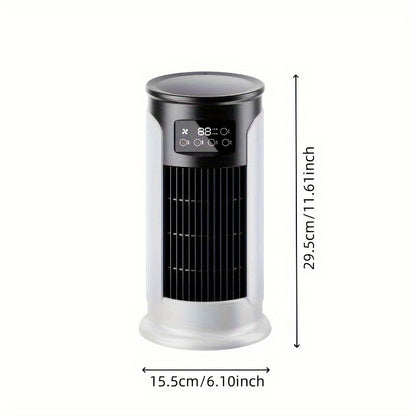 Portable Air Conditioner Humidifier Fan - 3-in-1 Mini Cooling Fan