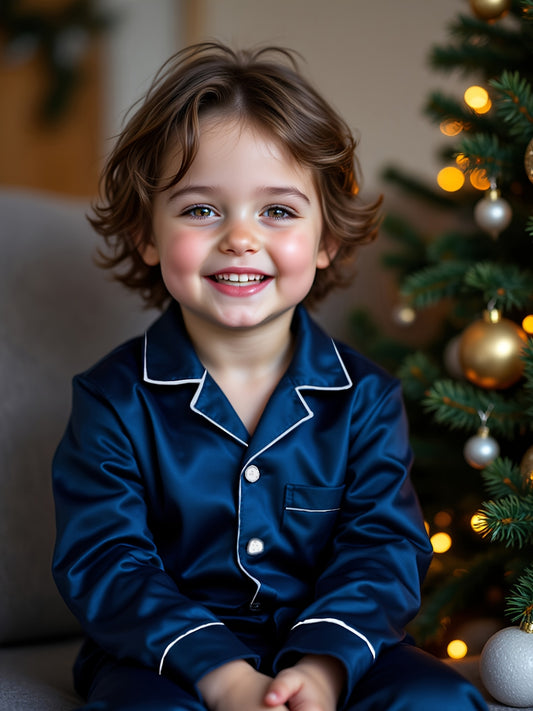 Lightweight Corduroy Pajama Set, Long Sleeve and Pants for Comfort