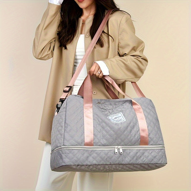 Travel Bag Large Capacity Women'S Gym Duffel