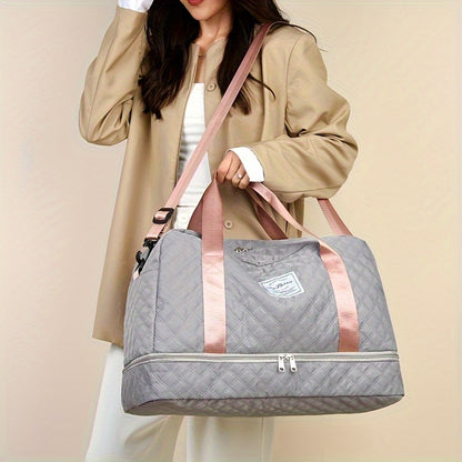 Travel Bag Large Capacity Women'S Gym Duffel