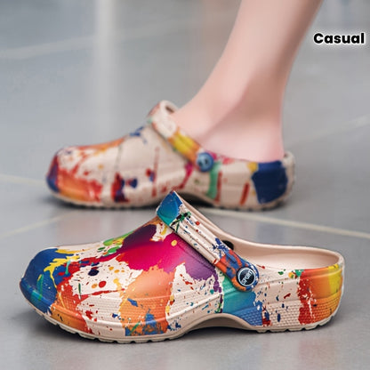 Women's EVA Slip-On Mule - Breathable Multi-Color