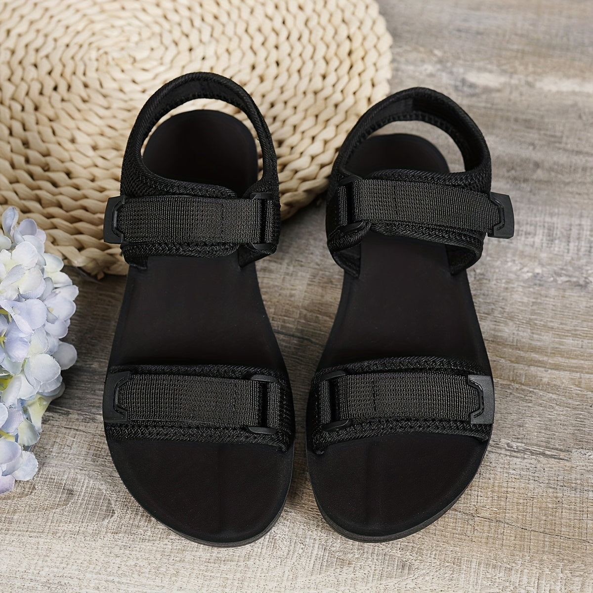 Women'S Summer Sports Sandals with Comfortable Soft Soles & Adjustable Woven Straps