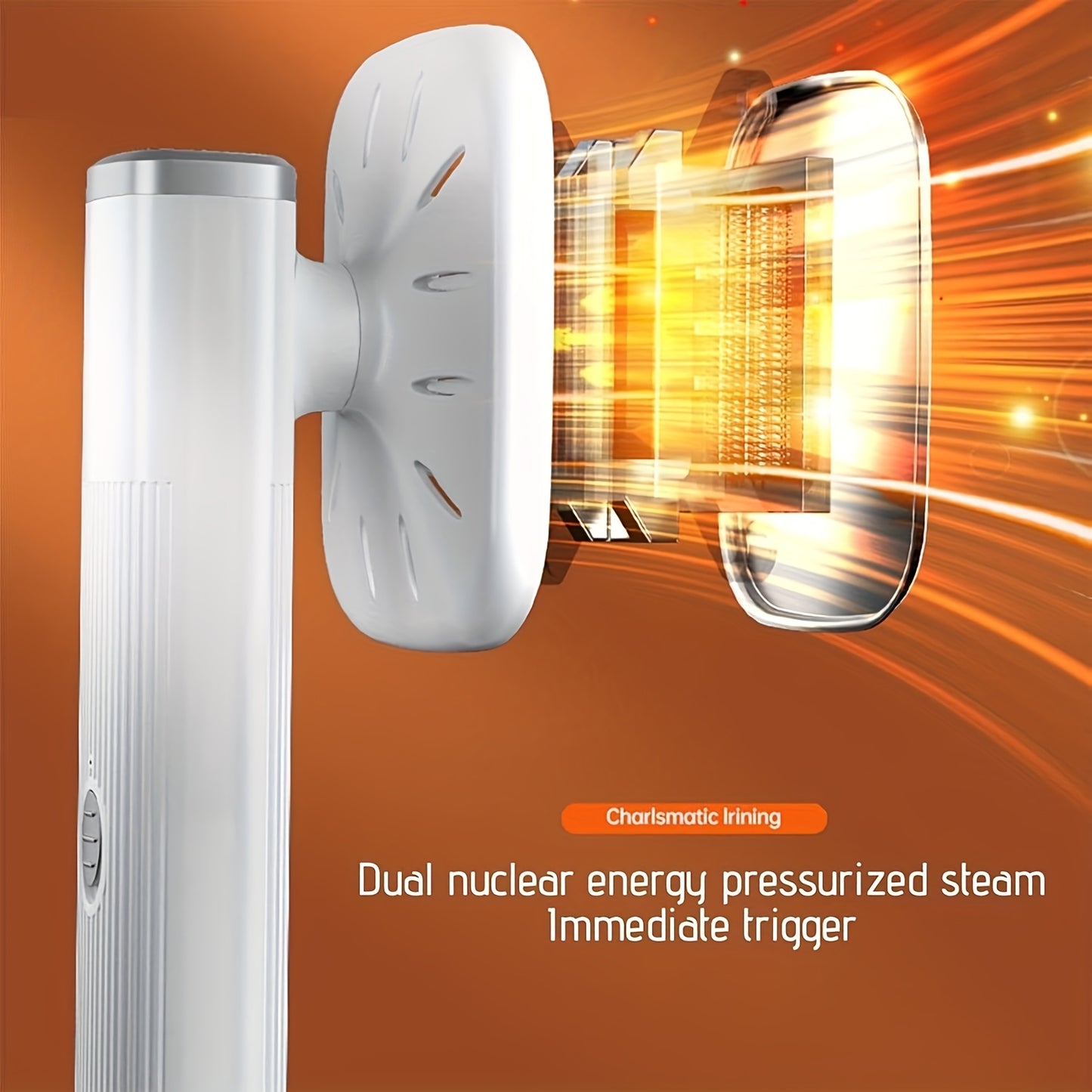 Handheld Mini Clothes Steamer, USB-Powered Portable Hanging Iron